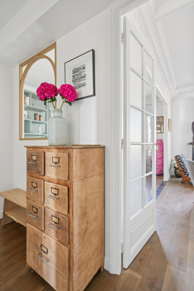 Entrée appartement - Meuble bois