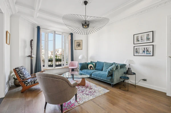 Salon Haussmannien. Marion Millet architecte 