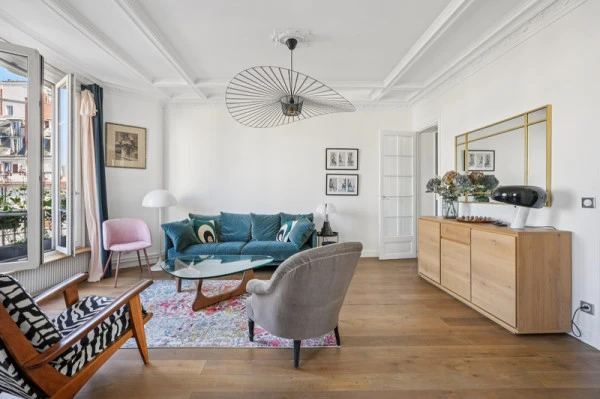 Salon Haussmannien. Marion Millet architecte 