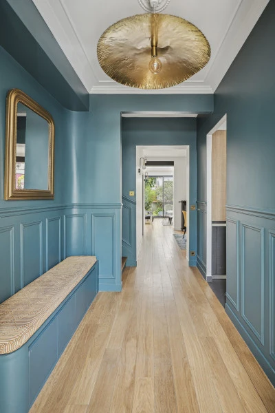 Rénovation d'une maison à Asnières : Aménagement d'une entrée 