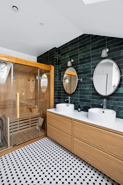 Installer un sauna dans sa salle de bains. 