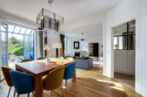 Rénovation maison Suresnes, Salle à manger, Marion Millet Architecte.
